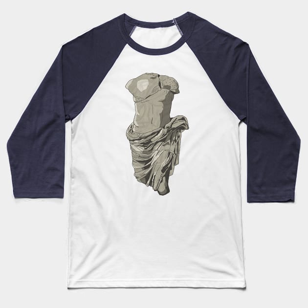 Sculpture Baseball T-Shirt by Slugmallows